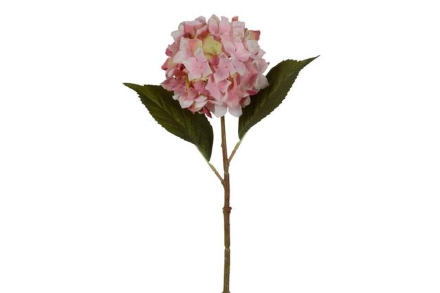 Декоративный цветок розовый
