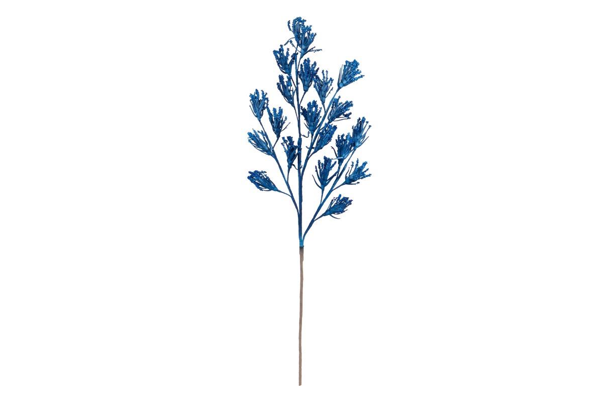 Декоративный цветок синий