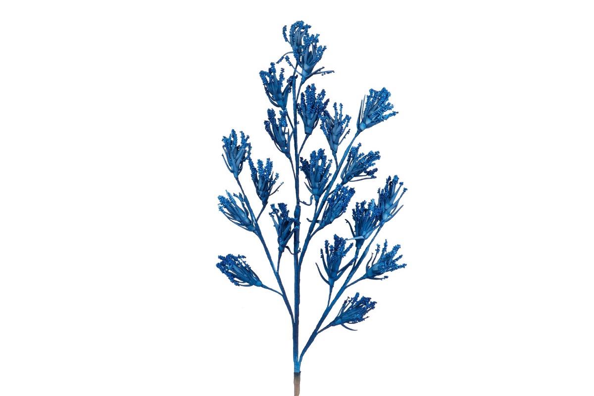 "Декоративный цветок синий" - вид 2