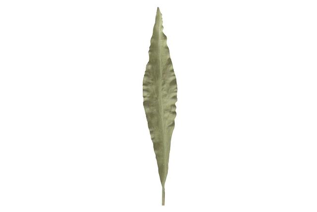 Декоративный лист зеленый