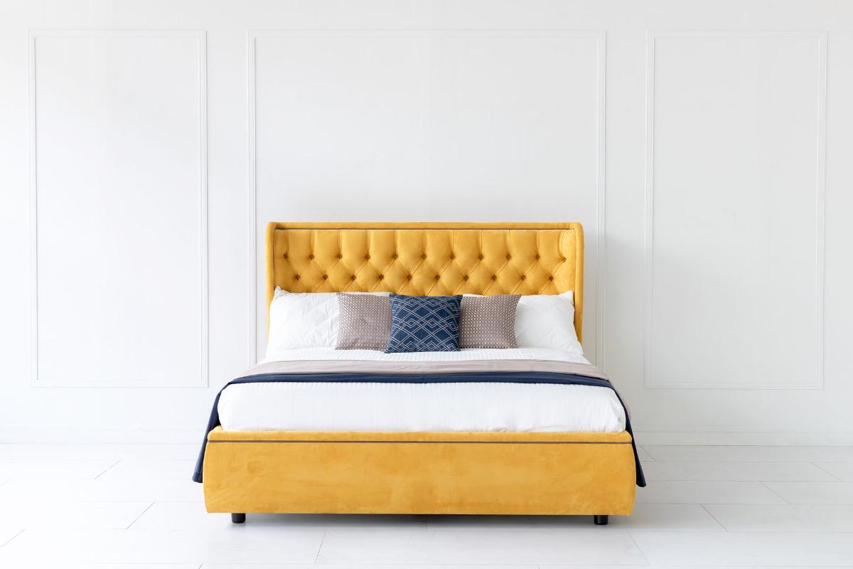Кровать Emili 160 желтая без п.м.