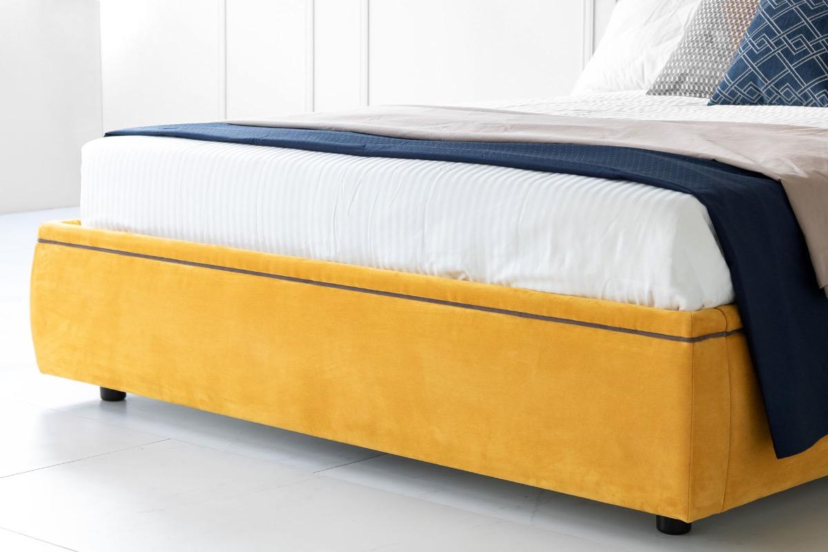 "Кровать Emili 160 желтая без п.м." - вид 3