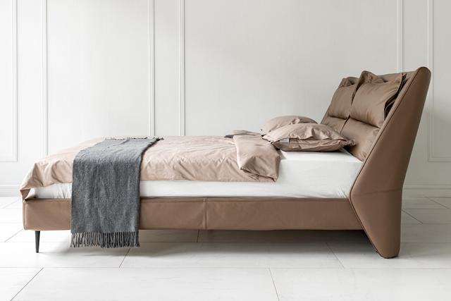 Кровать Jenise 160 коричневая без п.м.