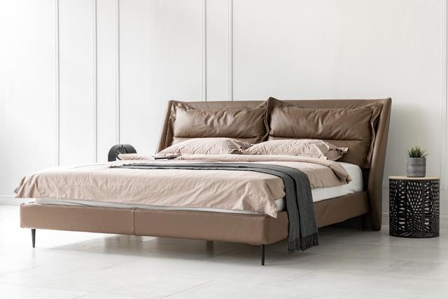 Кровать Jenise 180 коричневая без п.м.