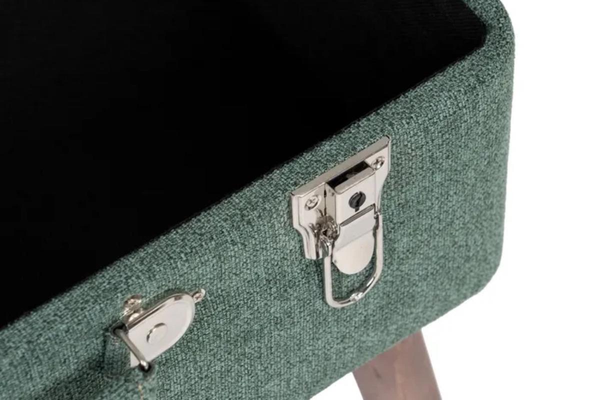 "Пуф-чемоданчик на ножках зеленый" - вид 4