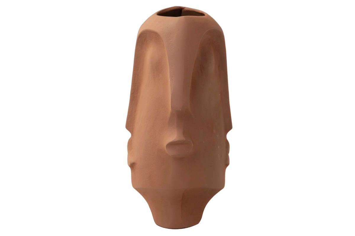 "Ваза металлическая Faces коричневая" - вид 3