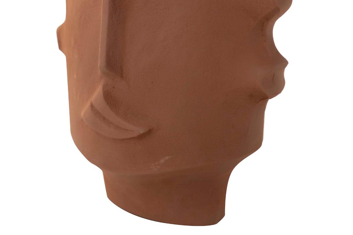 "Ваза металлическая Faces коричневая" - вид 4
