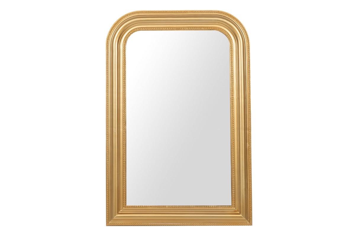 Зеркало настенное золотистое