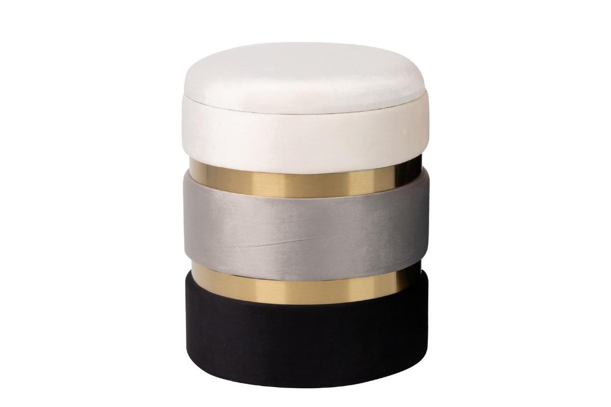 Пуфик с нишей для хранения комбинированный цвет